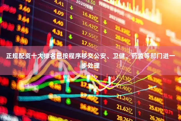 正规配资十大排名已按程序移交公安、卫健、药监等部门进一步处理