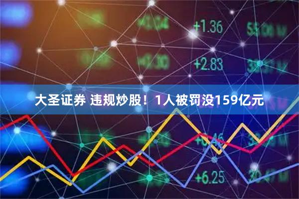 大圣证券 违规炒股！1人被罚没159亿元